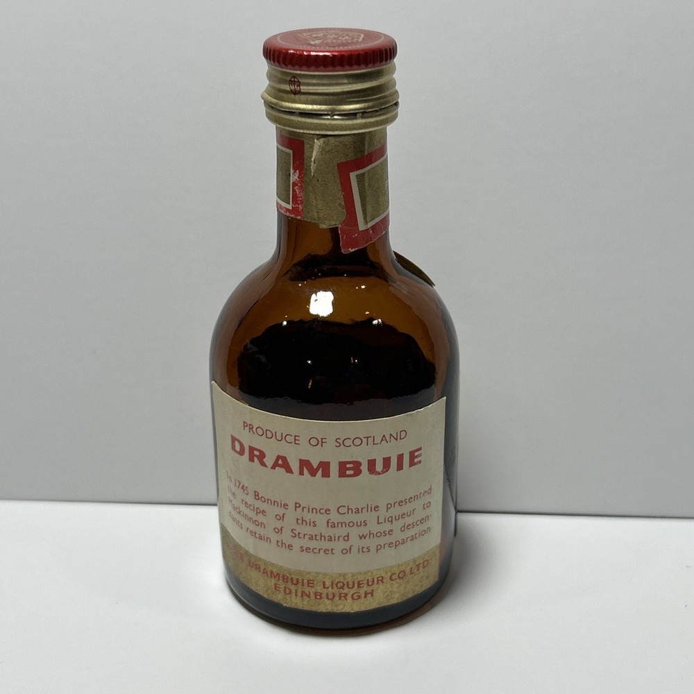 Vintage Drambuie 1/10 Empty Bottle