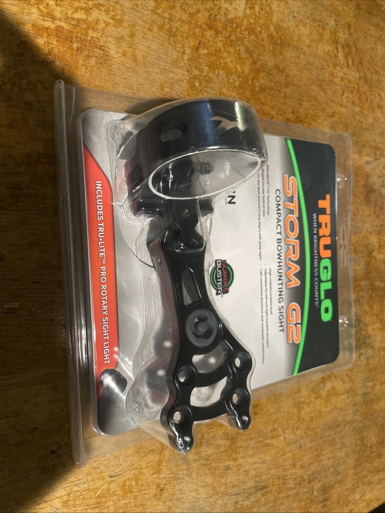 Tru Glow Storm G2. 5 Pin Compound Bow Sight