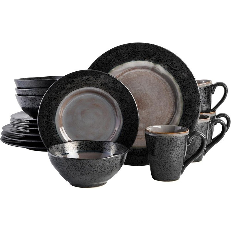 Game of Thrones Inspired Stoneware Dinnerware Set Reactive Glaze Dishware New