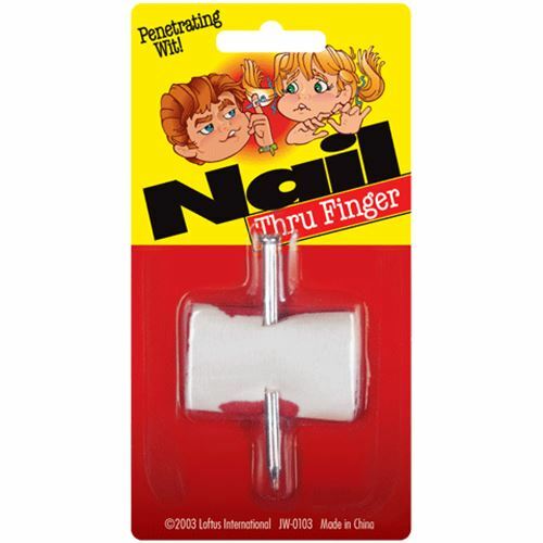 Nail Thru Finger
