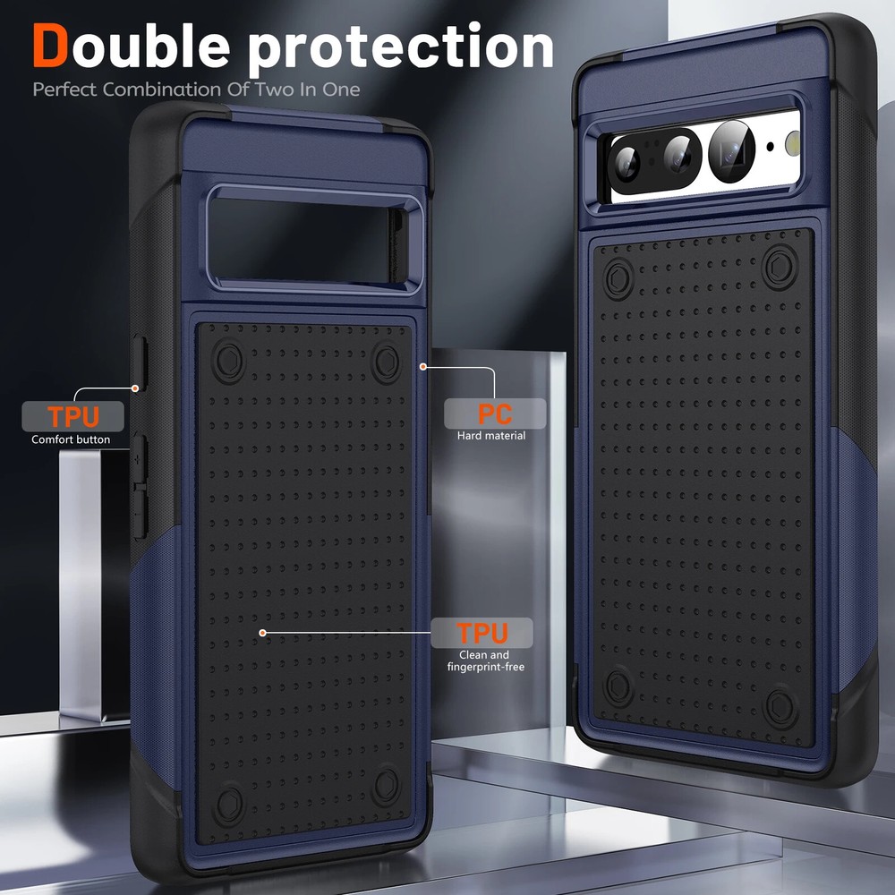 FOR GOOGLE PIXEL 8/8 PRO RUGGED SHOCKPROOF HARD CASE COVER