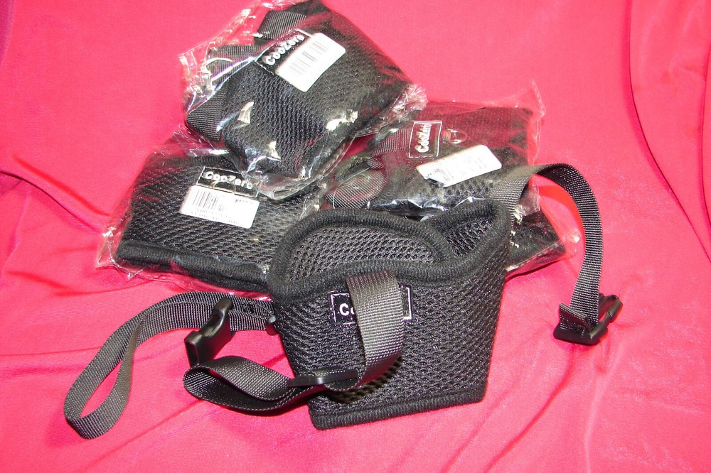 4 Medium Dog Muzzle Adjustable Anti-Biting,Barking,Chewing,Safety,CooZero NEW