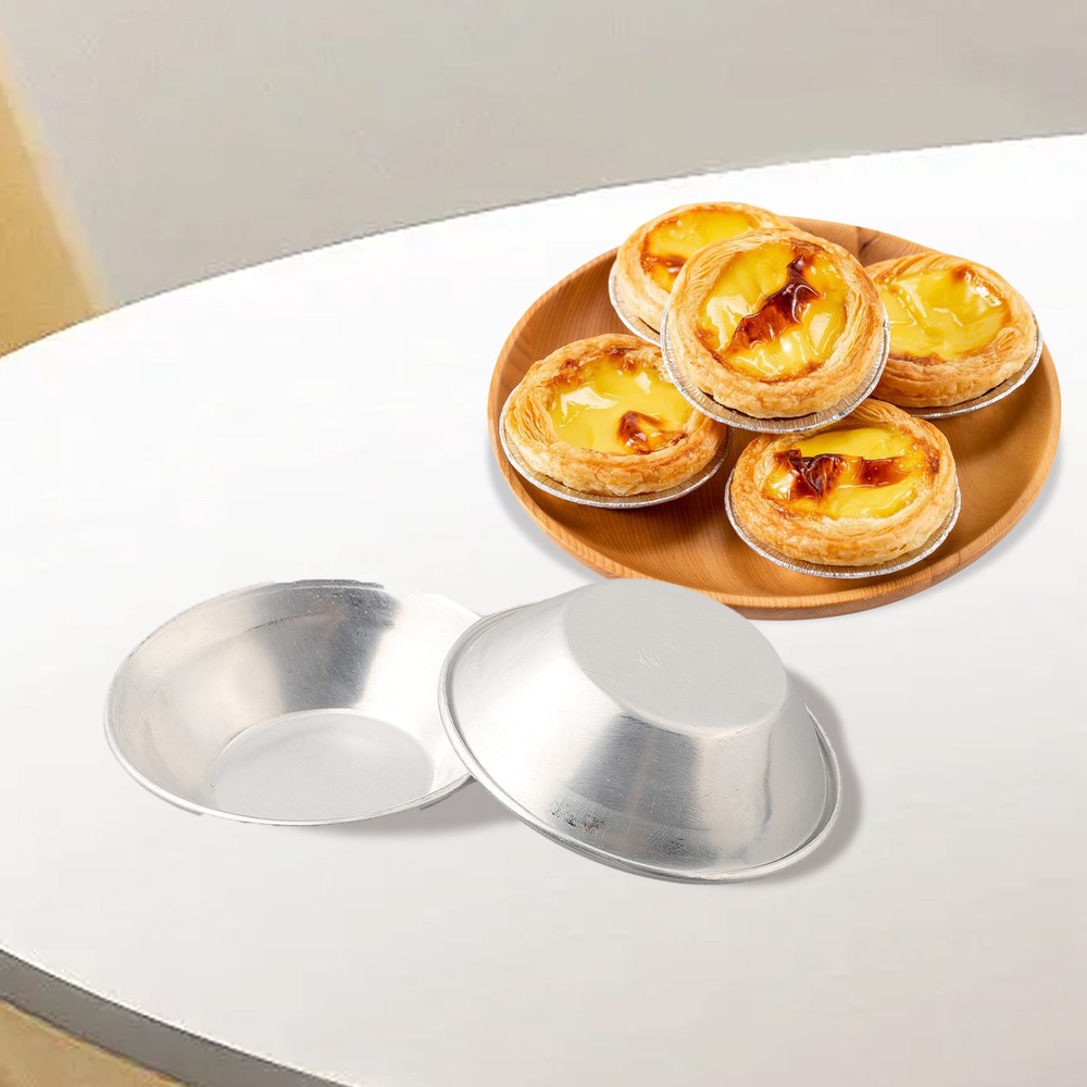 10 Pcs For Egg Tart For Mold Hot Baking Tools Cupcake Cake Cookie Pudding