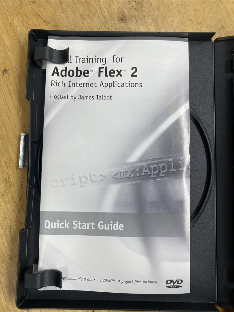 Total Training For Adobe Flex 2 Rich Internet Applications 2-DVD Set
