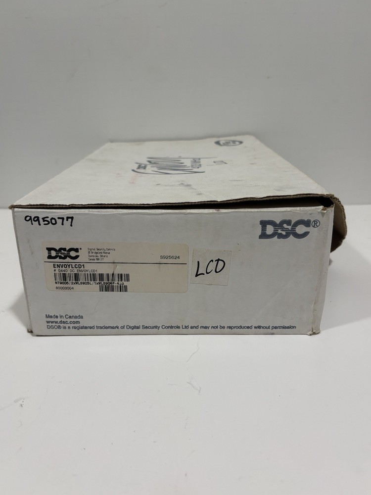DSC NT9005 V1.0 Security Alarm Panel