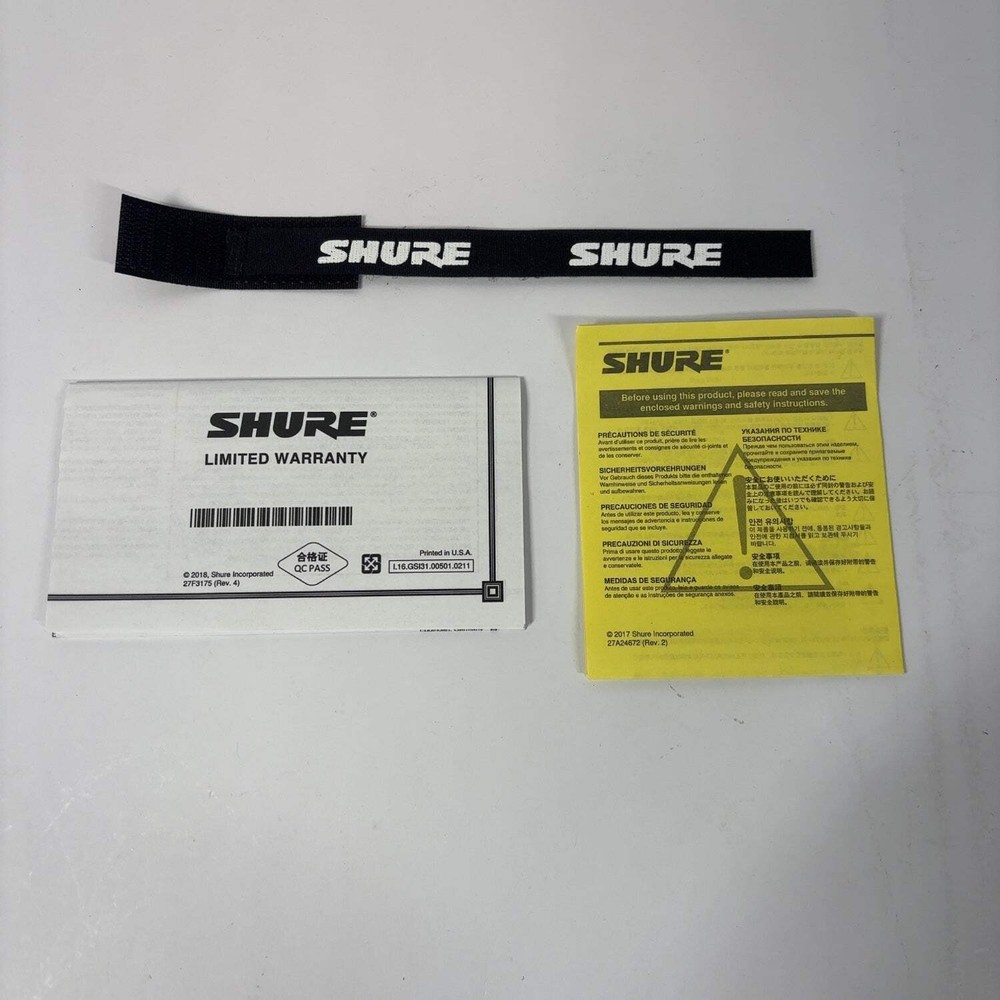 New Shure SM86 Wireless Microphone Open Box