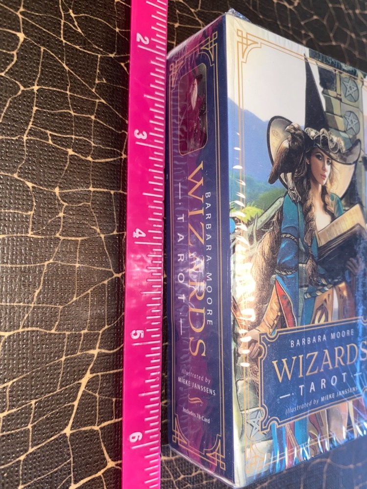 Tarot Card Deck WIZARDS Unique NEW Gift Barbara Moore