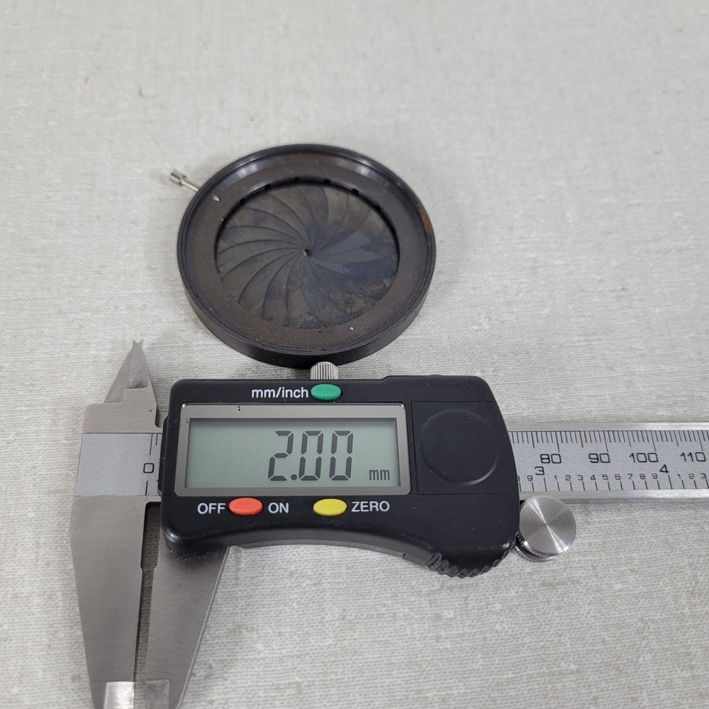 Unbranded Variable Aperture 2mm-42mm Diameter Adjustable Iris