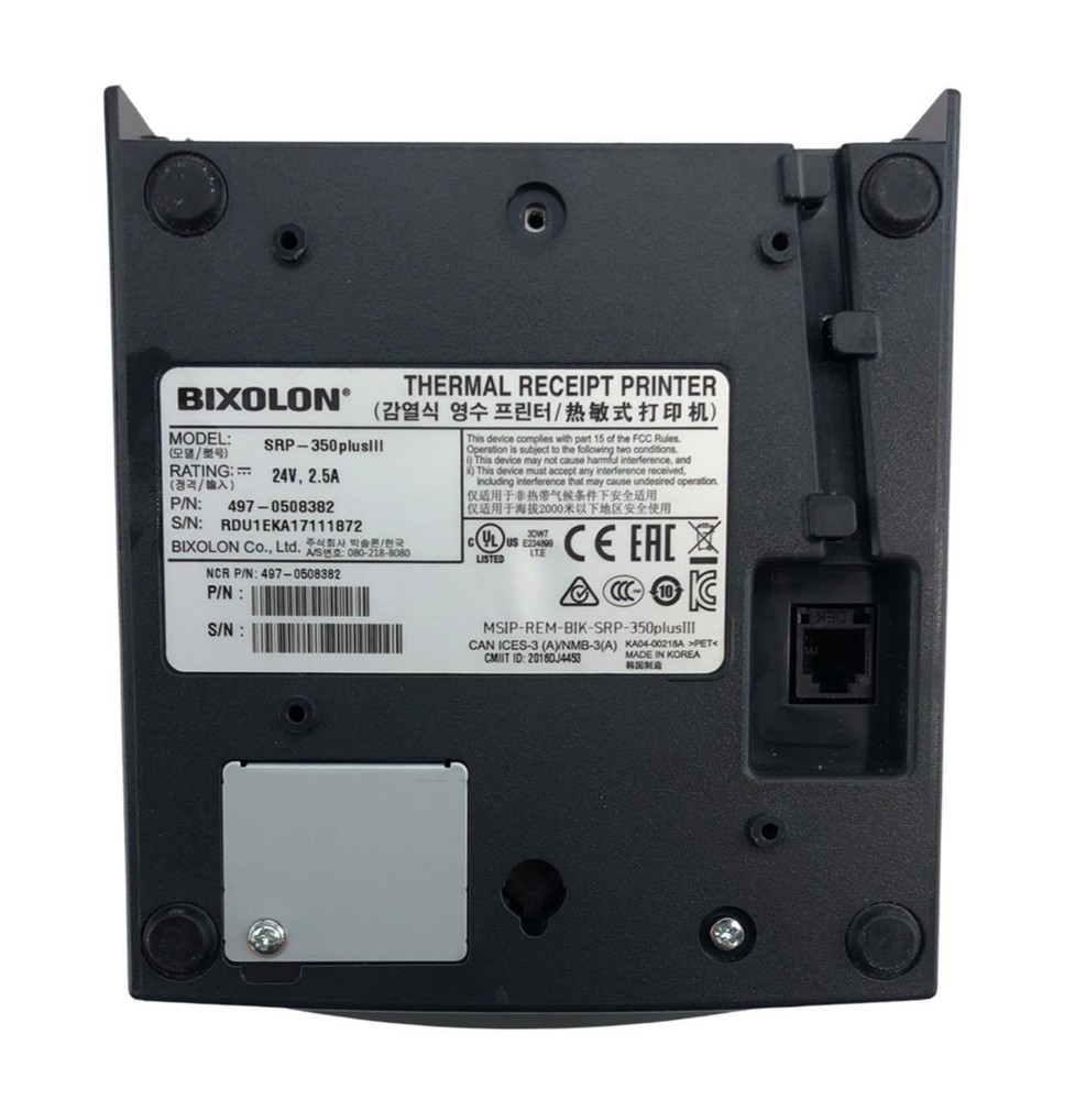 Bixolon SRP-350PLUSIII Thermal POS Receipt Printer - No AC Adapter