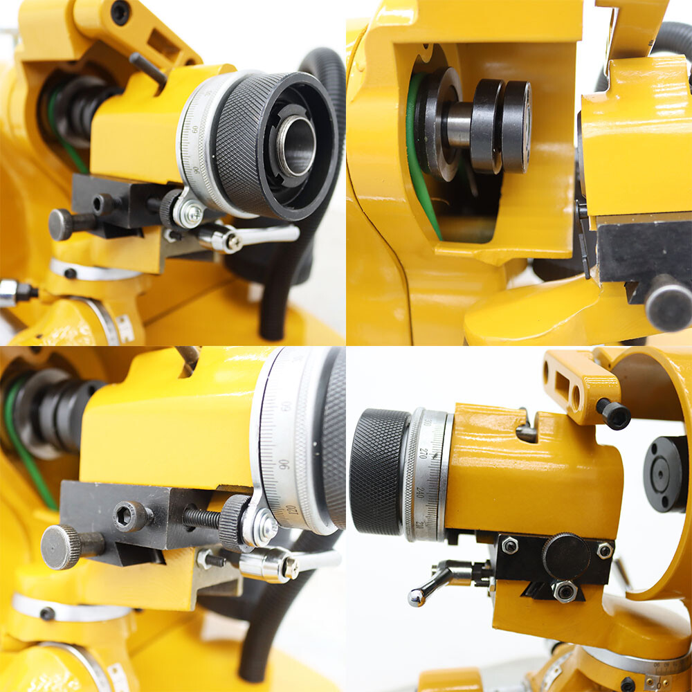 5Collets Universal Cutter Grinder Drill Sharpener Mill Drill Bit Lathe Tool 220V