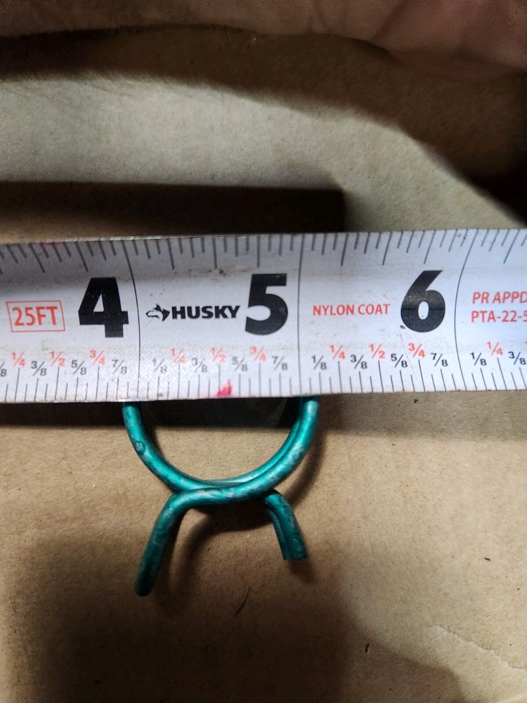 Spring Hose Clamp. 1" ID. qty 7