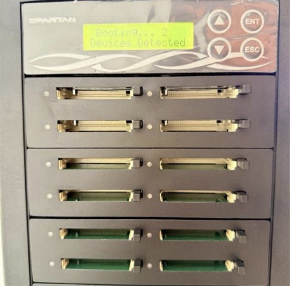Spartan CF/Microvave Flash Memory 23 Target Duplicator