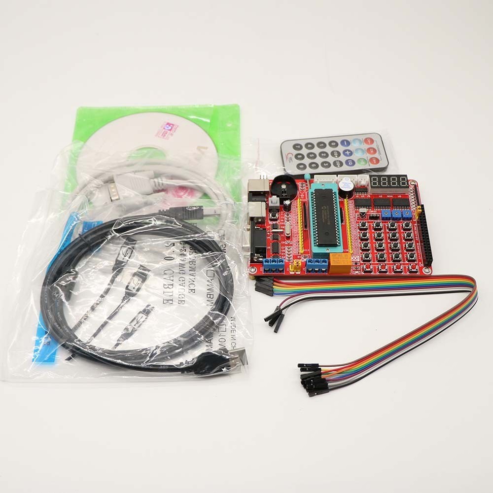 PIC MCU development Mini System PIC Development Board + Microchip PIC16F877A