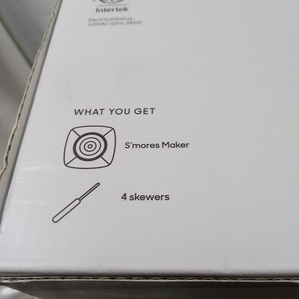 SHARPER IMAGE S'MORES MAKER