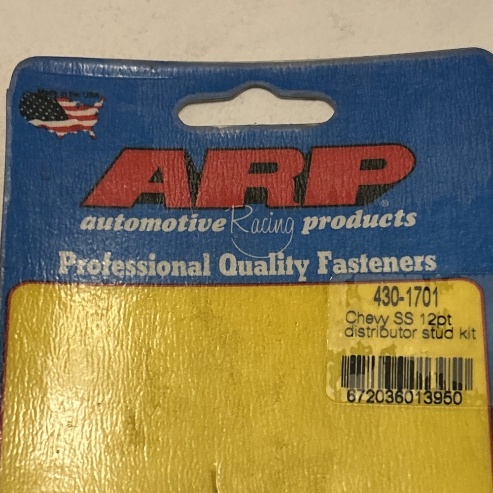 ARP 430-1701. Chevy SS 12pt Distributor Stud Kit, 1 Bolt