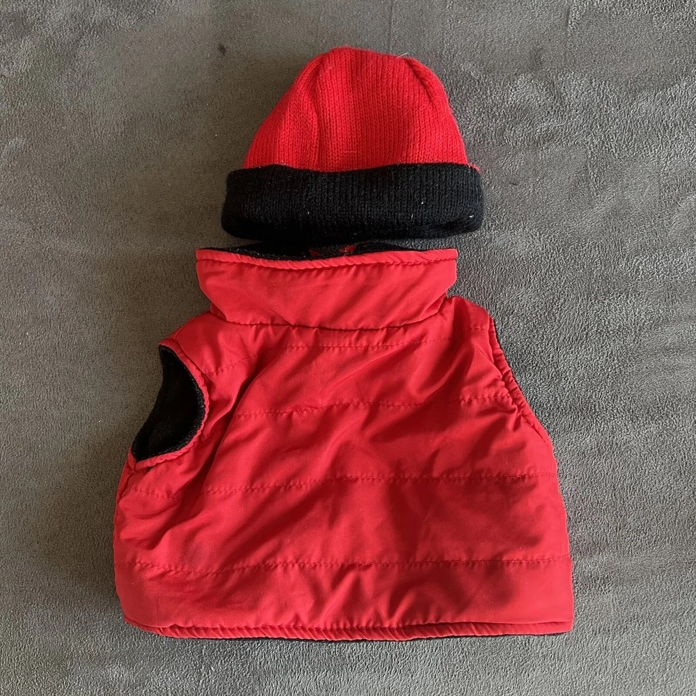 Reversible Jacket Coat Hat No Tags Fits 14-17” Stuffies Or Dolls