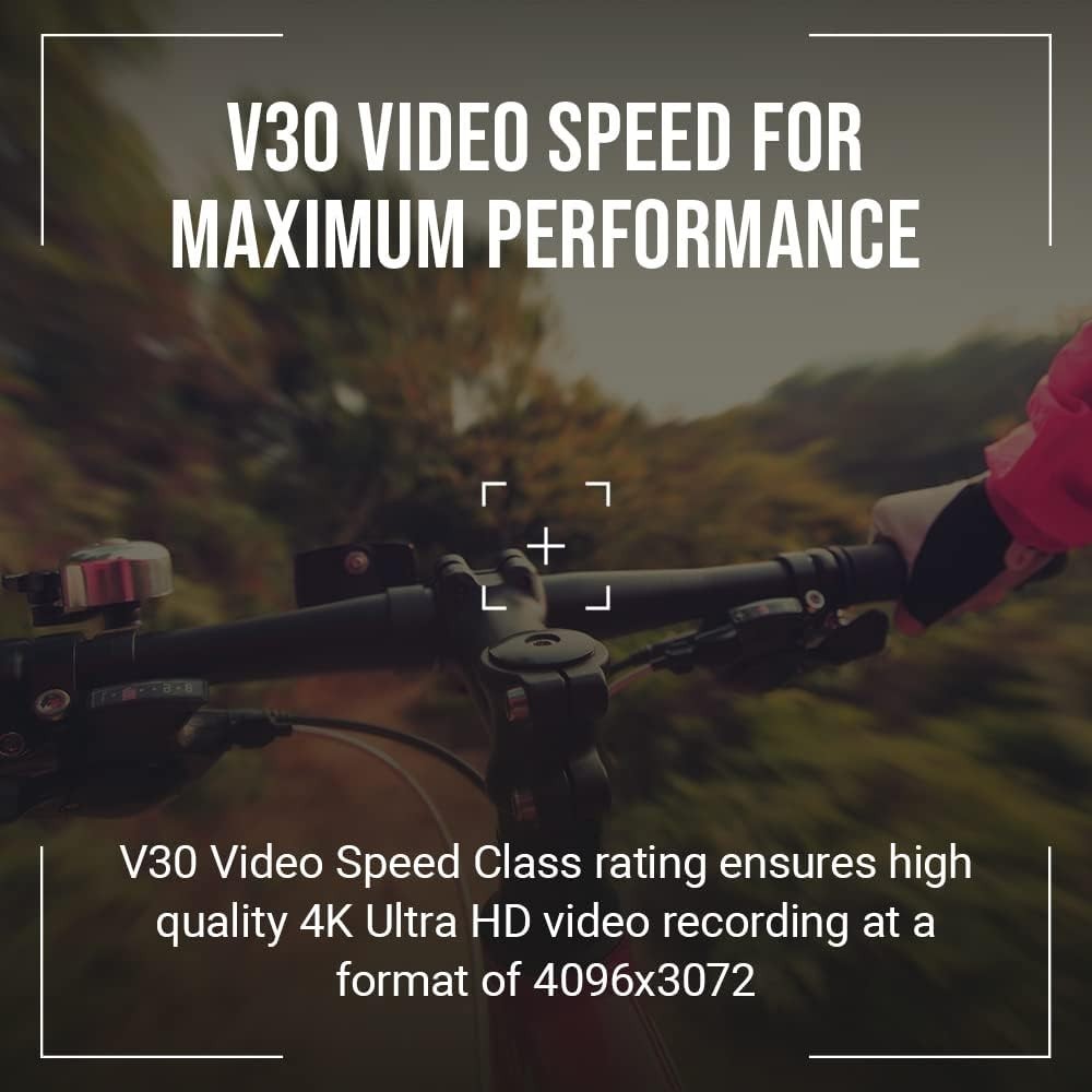 High-Speed 128GB microSDXC Class 10 Card - Waterproof & Shockproof - 2-Pack