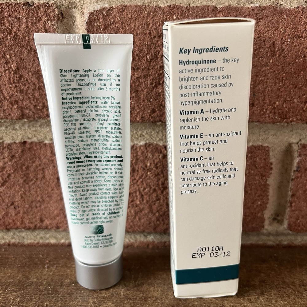 Proactiv Solutions Skin Lightening Lotion 1 oz. 3/12 See Description