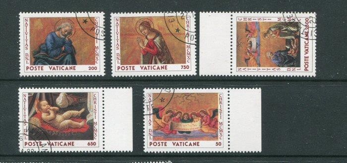 Vatican City #865-9 Used
