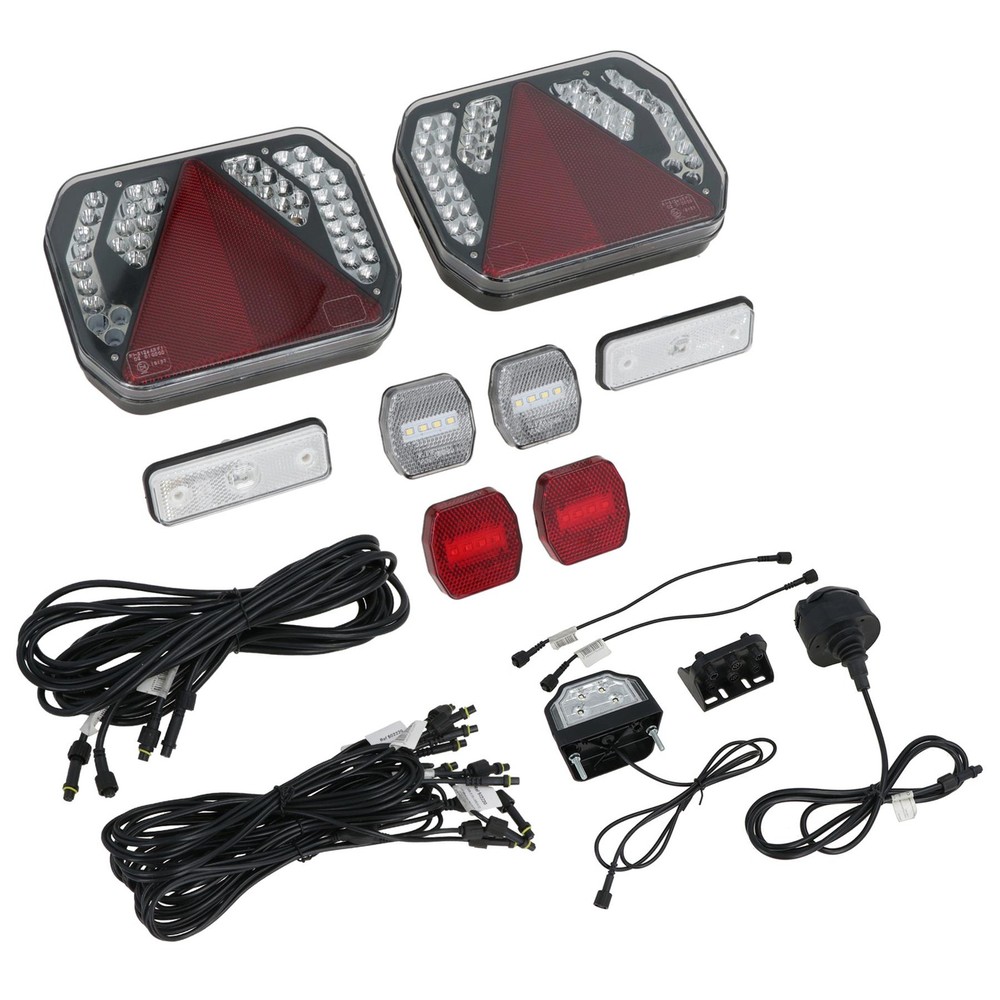 Trailer LED Light Wiring Loom Kit Side Front Marker Quick Connect Professional