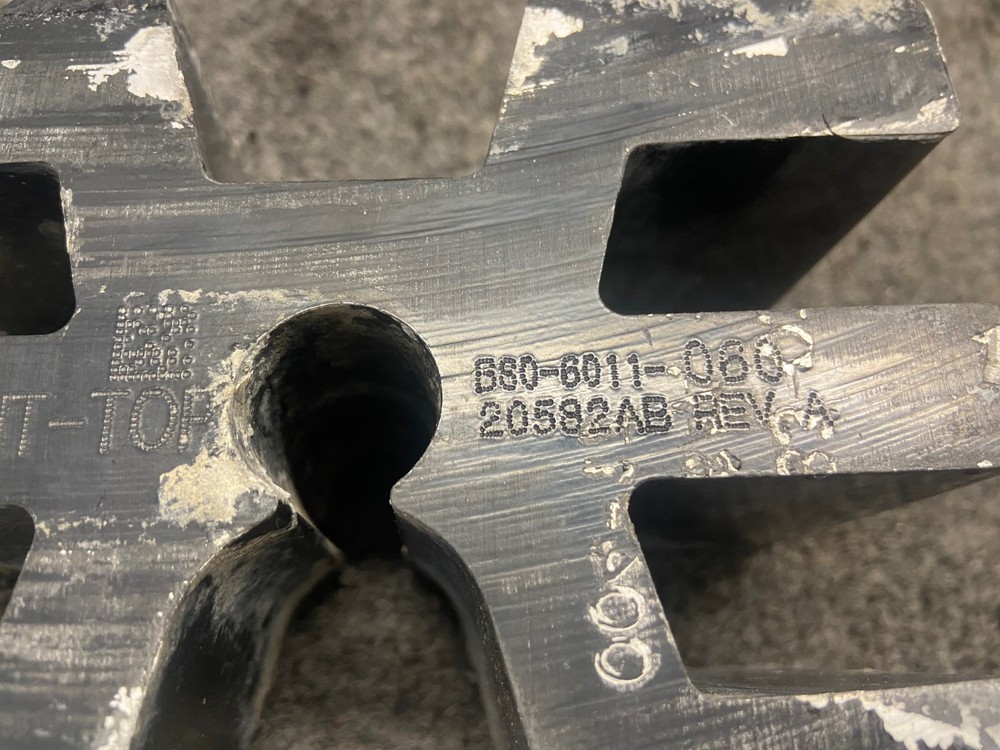 PETERBILT B80-6011-060 SPACER-BLOCK, FRONT AXLE