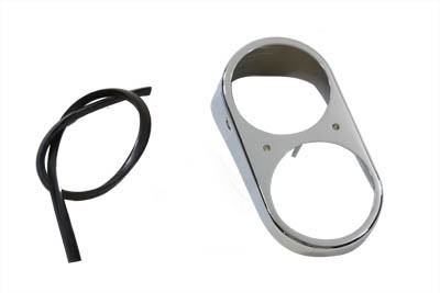 FXD-FXR Dash Panel Chrome fits Harley Davidson