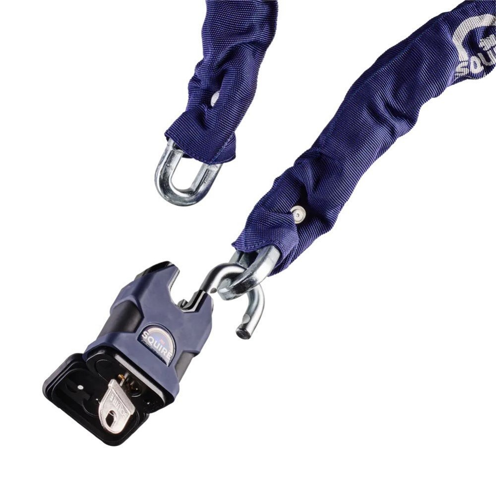 Squire Immense 10mm Chain 50mm Padlock Motorcycle Lock