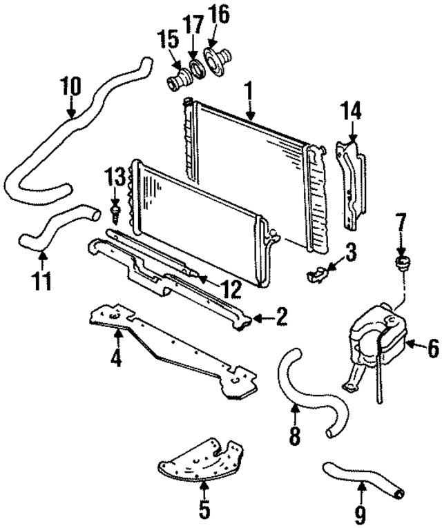 Genuine GM Radiator Seal 25638932