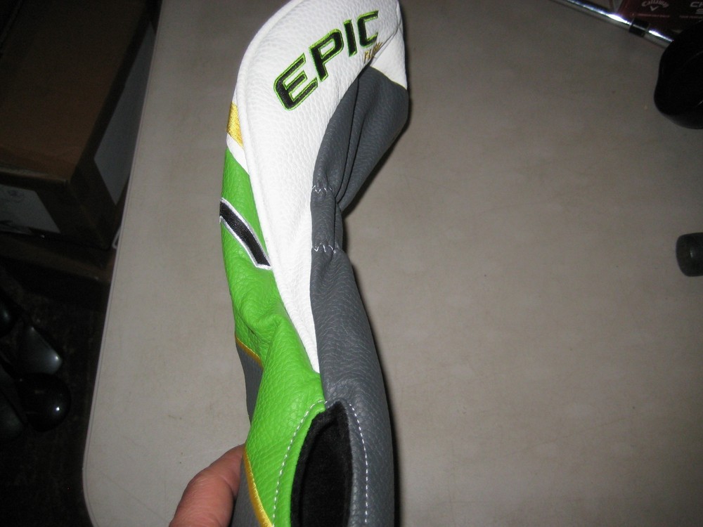 slightly used Callaway Epic Flash driver headcover