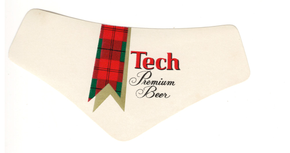 Throwback Tech Premium Beer Bottle Neck Label Pittsburgh Brewing PA  #28