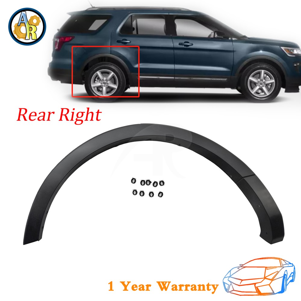 Rear Right Side Fender Trim Molding Moulding For 11-19 Ford Explorer FO1791114