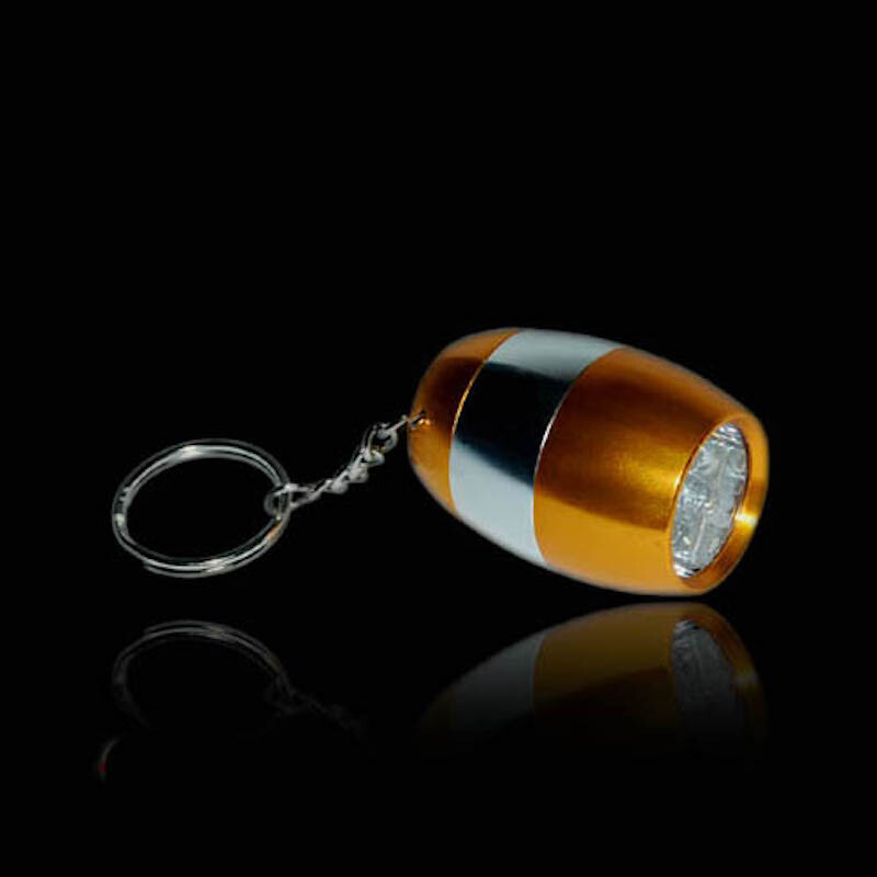 Head LED Torch Light Key Chain ( Color Vary )
