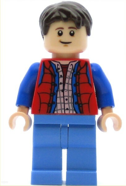 LEGO Ideas Minifigure Marty McFly (Genuine)