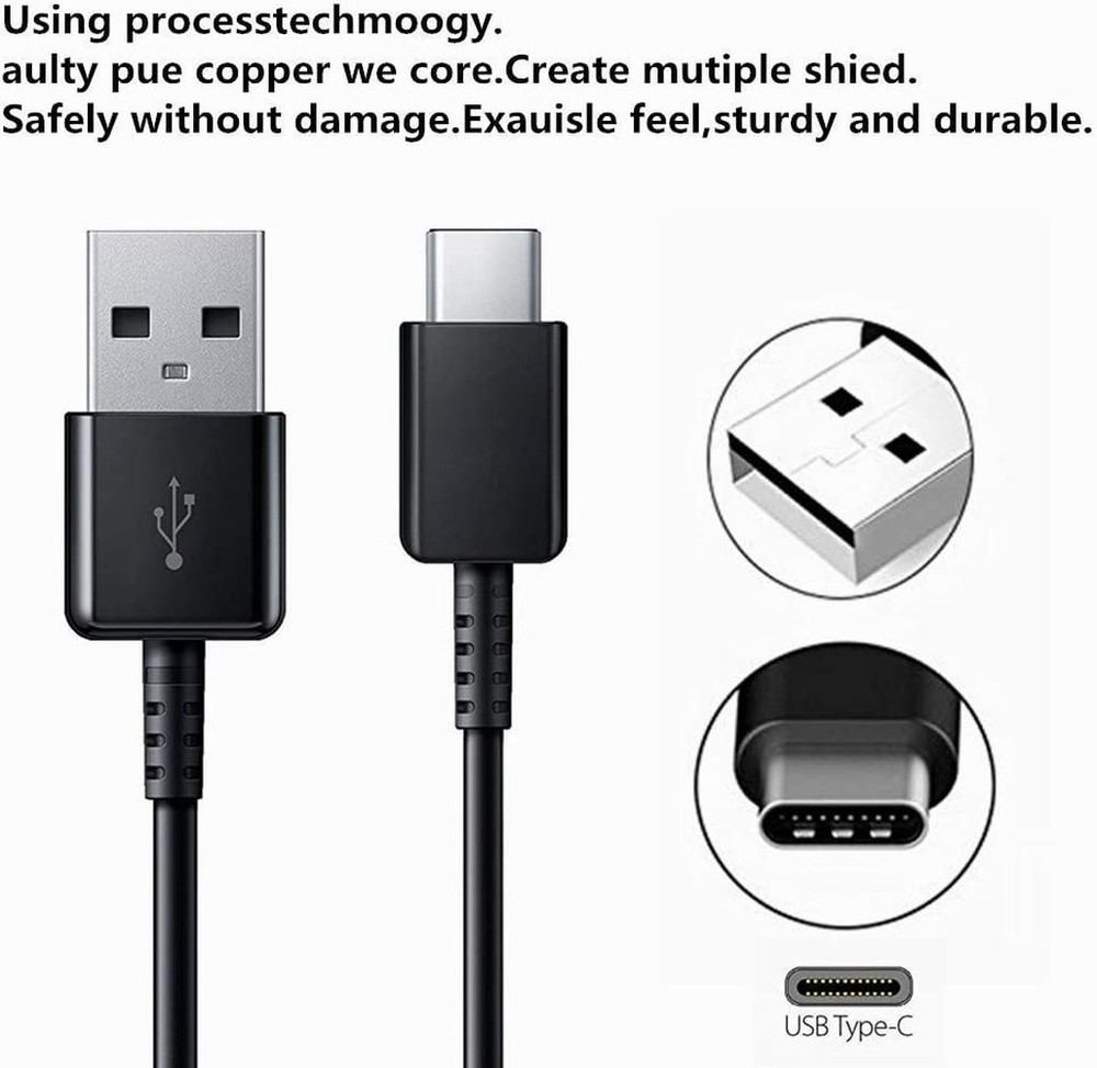 Bulk Lot Type C Charger Cable 4FT USB C Fast Charging Cord For Samsung Android
