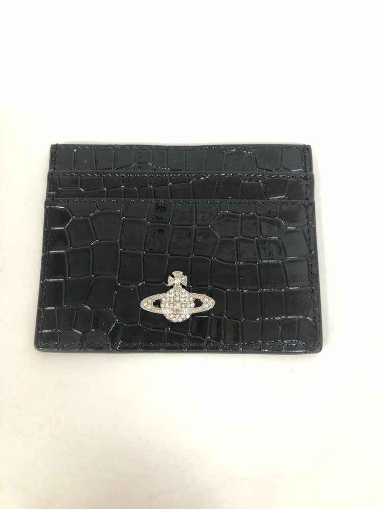 Black Card Holder Wallet Unisex
