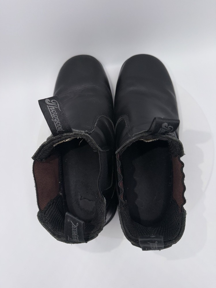 Thorogood Quick Release Chelsea Boots Men 10.5W Composite Toe Work Black Leather