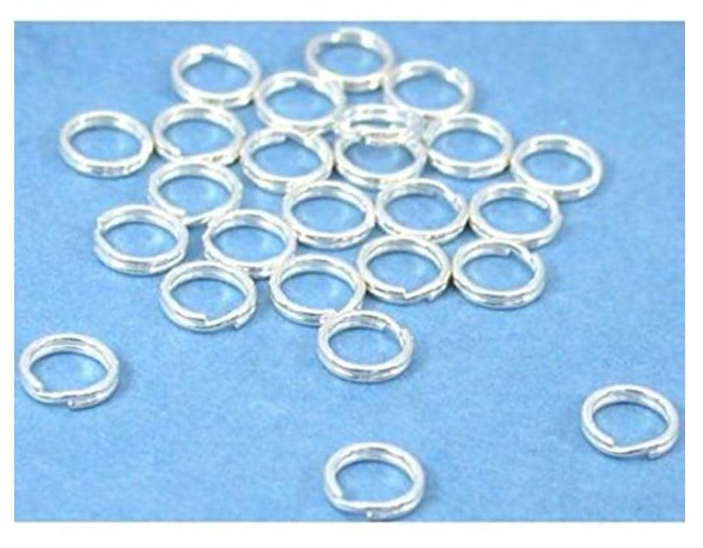 20pcs Adabele Authentic 925 Sterling Silver 7mm - 20pcs, silver