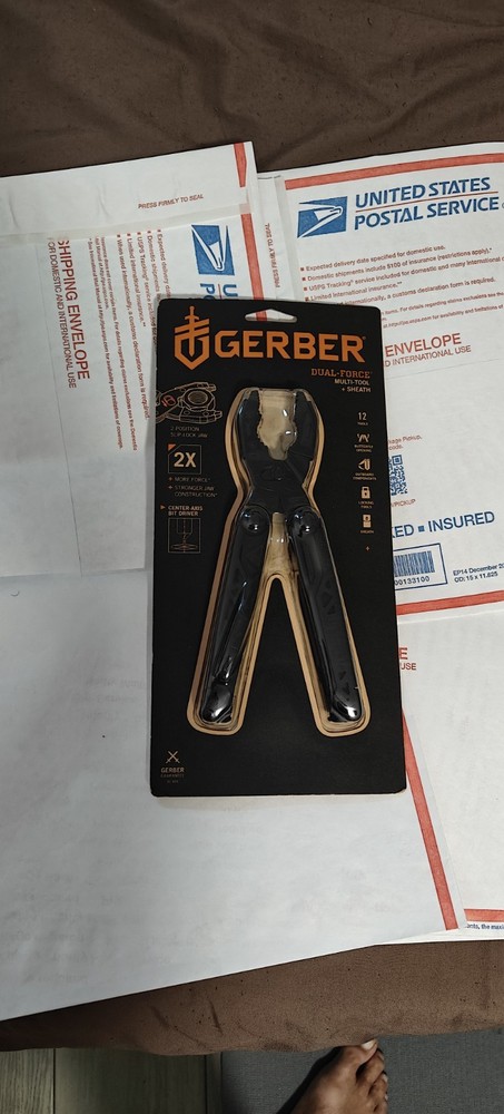 Gerber Dual Force Black Oxide New In package never opened