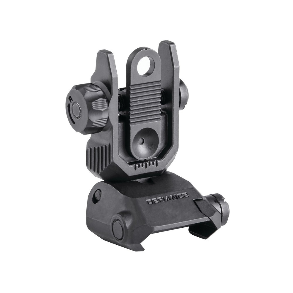 KRISS Rear Backup Sight Steel Flip Up Folding Picatinny Black