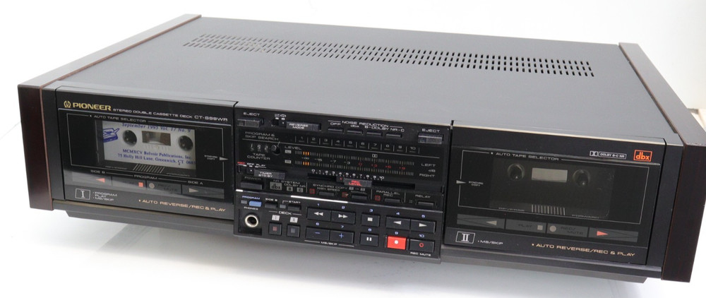 PIONEER CT-S99WR DOUBLE CASSETTE DECK