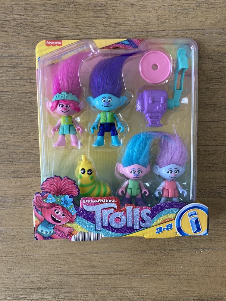 Imaginext DreamWorks Trolls Figure Multipack Playset - 7pc