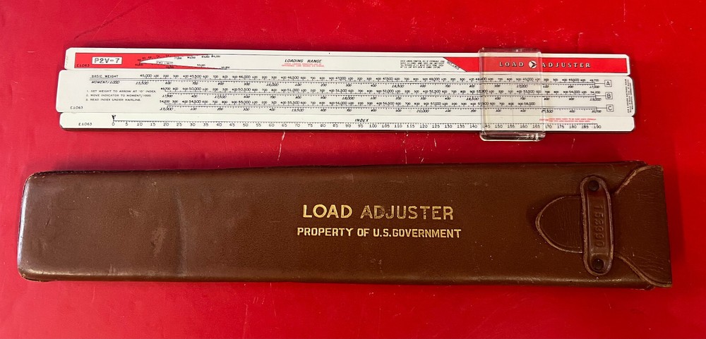 U.S. NAVY P2V7 NEPTUNE LOAD ADJUSTER W/CASE