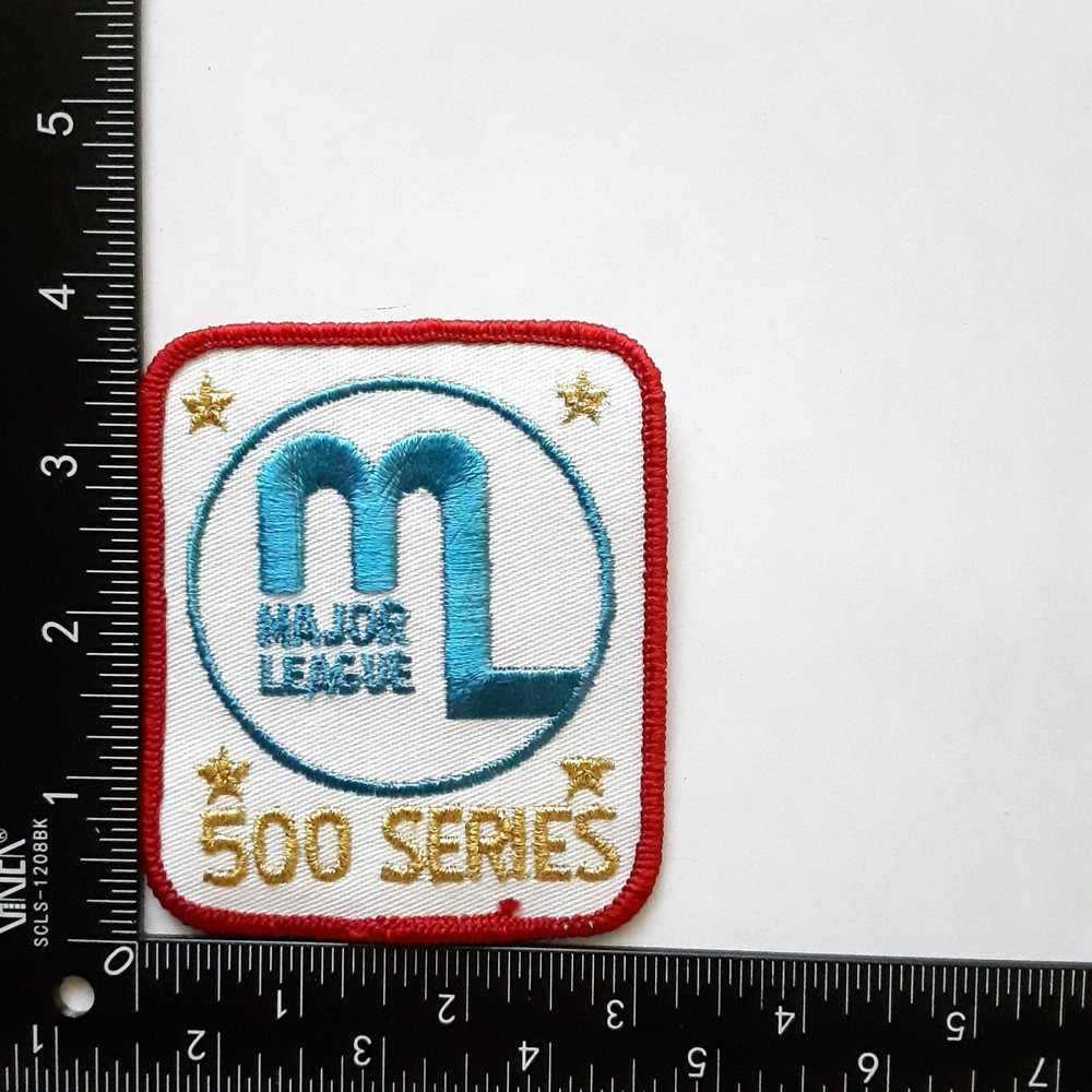 Vintage Bowling Patch Major League 500 Series