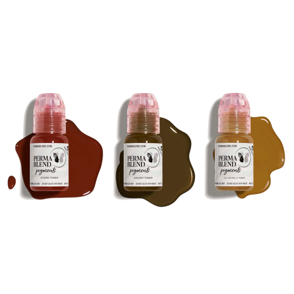 PERMA BLEND Permanent Makeup Correctors Toners Microblading Permablend Pigment
