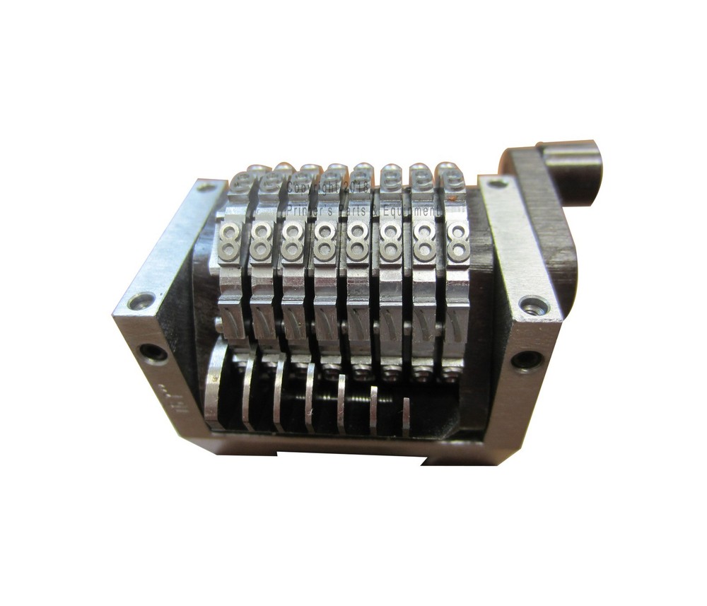 Numbering Machine 16.7in Morgana 8 Digits Straight Backward