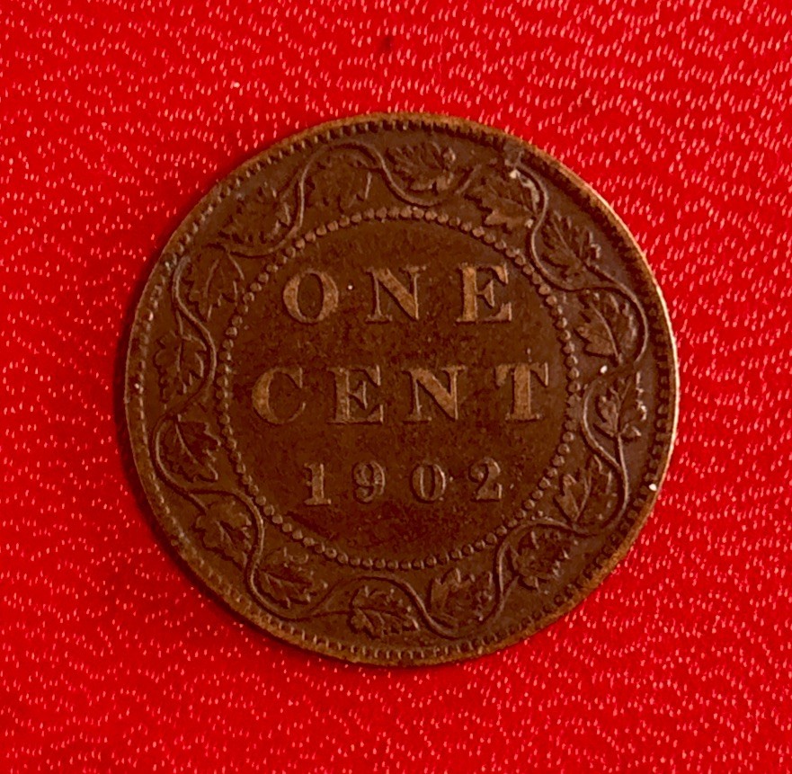 1902 Canadian One Cent Coin! ENN Coins