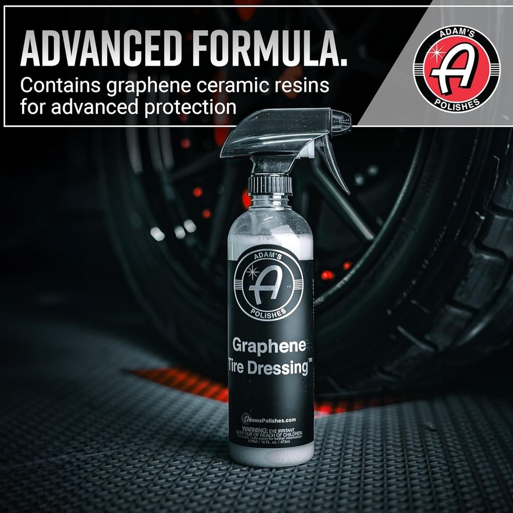 Graphene-Based Tire Dressing: Luxurious Deep Black Finish for Tire Care