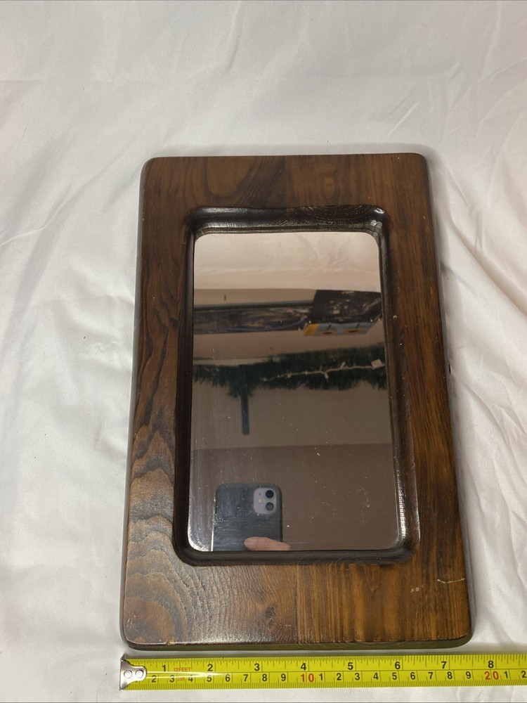 Vintage Wooden Mirror