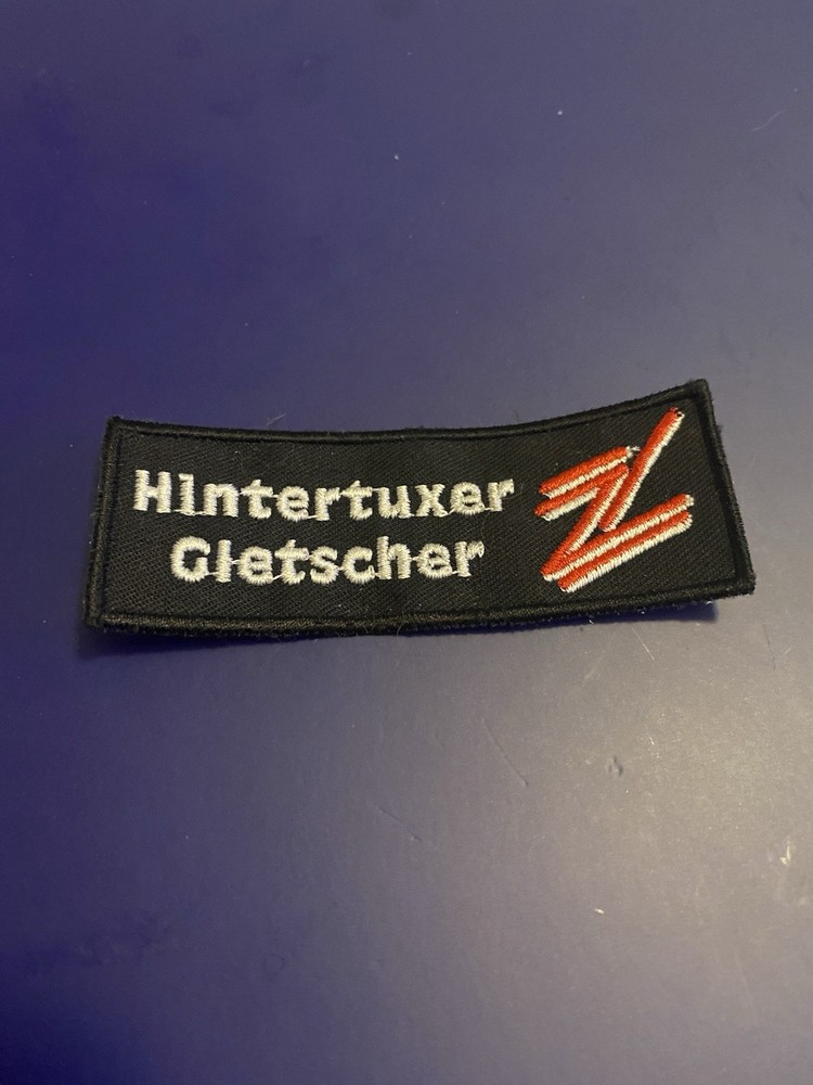 HINTERTUX GLETSCHER Austria Glacier Sew On Patch
