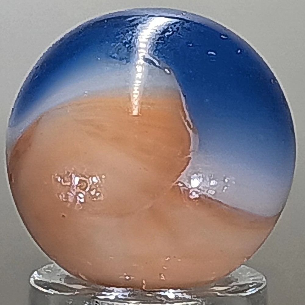 Vintage Vitro Patch Marble .60 Inches Near-Mint Condition